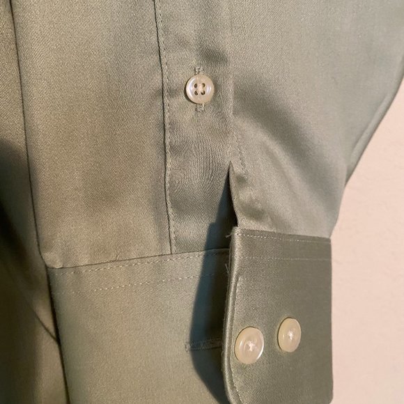 Geoffrey Beene NWOT Men’s Sateen Dress Shirt 18 34/35 ***3/$25 - Picture 4 of 4